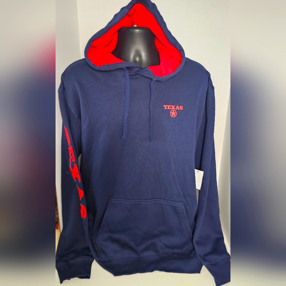 Creative Apparel Texas Hoodie W Pockets Mens 2XL